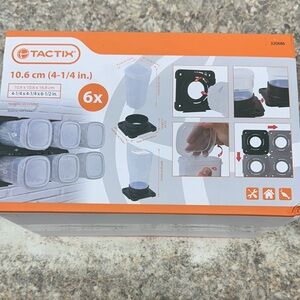 Black and Orange Storage Organizer